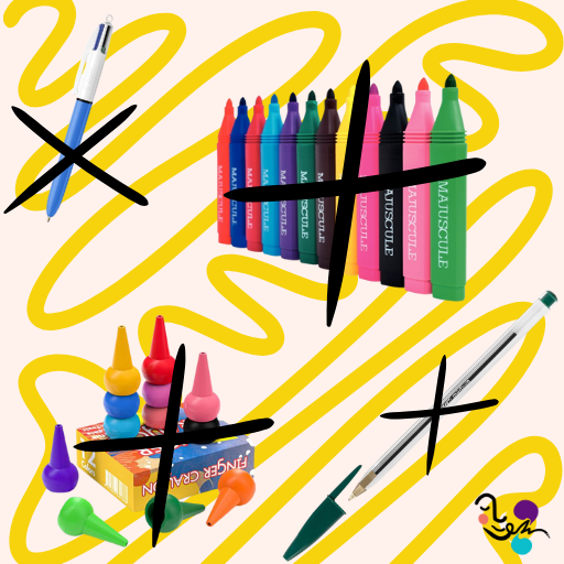 Quels stylos ou crayons fuir?